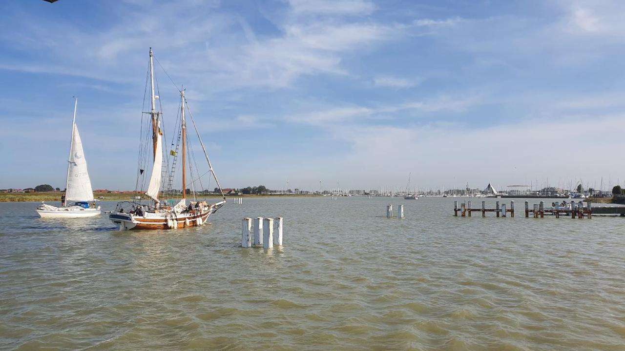 Nieuwpoort Marjolaine Prachtig Zeezicht - 4De Verdiep -Op De Dijk 5Pers Exterior foto